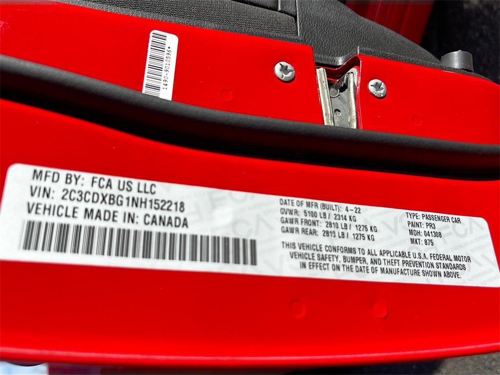 used 2022 Dodge Charger car, priced at $16,500