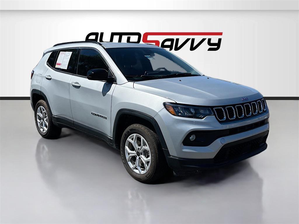 used 2025 Jeep Compass car, priced at $19,700