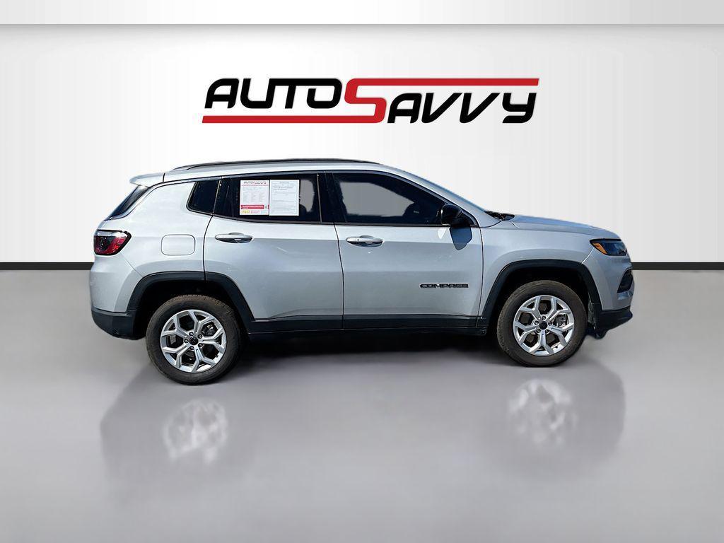 used 2025 Jeep Compass car, priced at $19,100