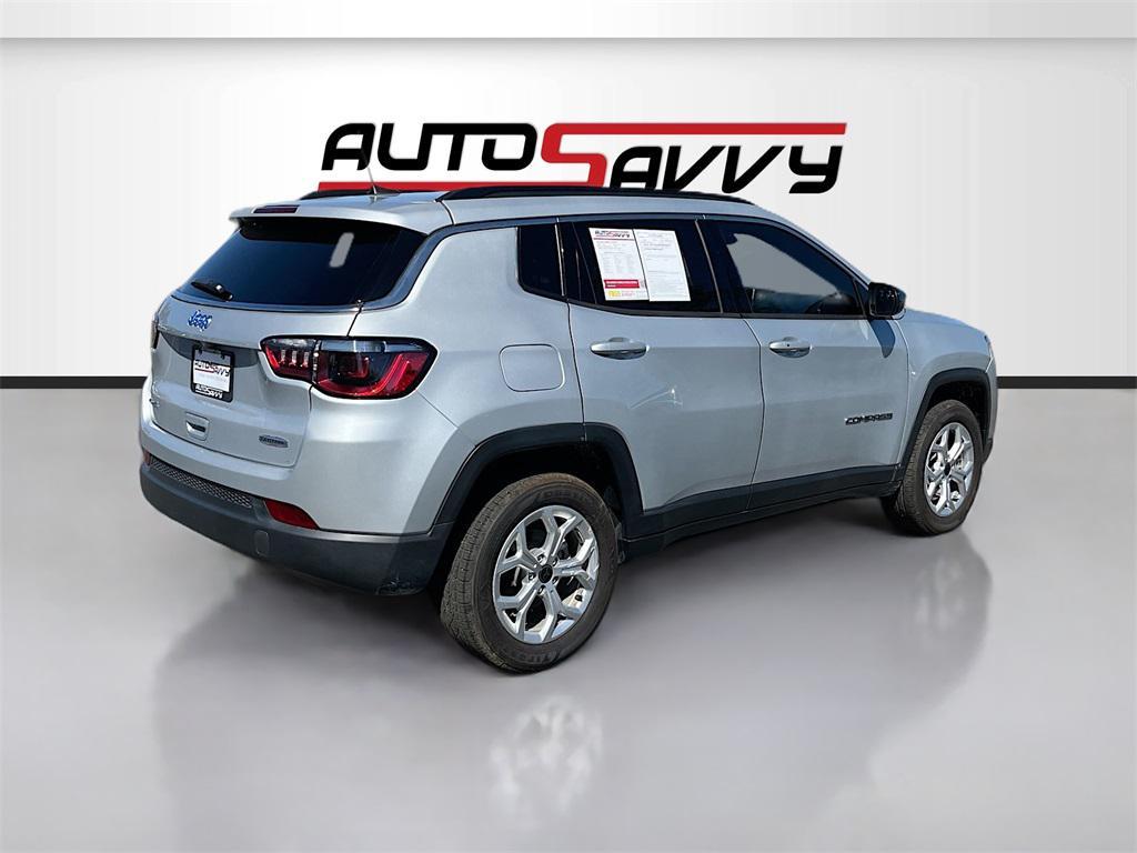 used 2025 Jeep Compass car, priced at $19,700