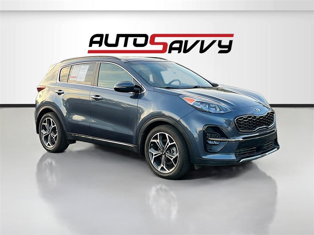 used 2021 Kia Sportage car, priced at $18,000