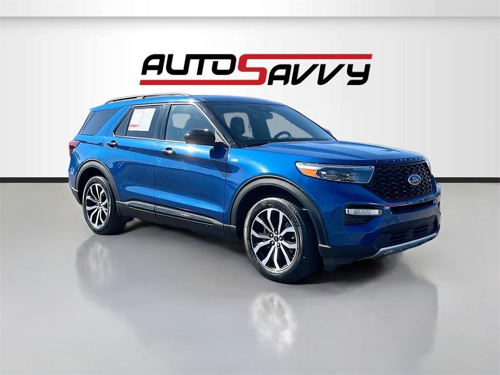 used 2022 Ford Explorer car, priced at $25,500