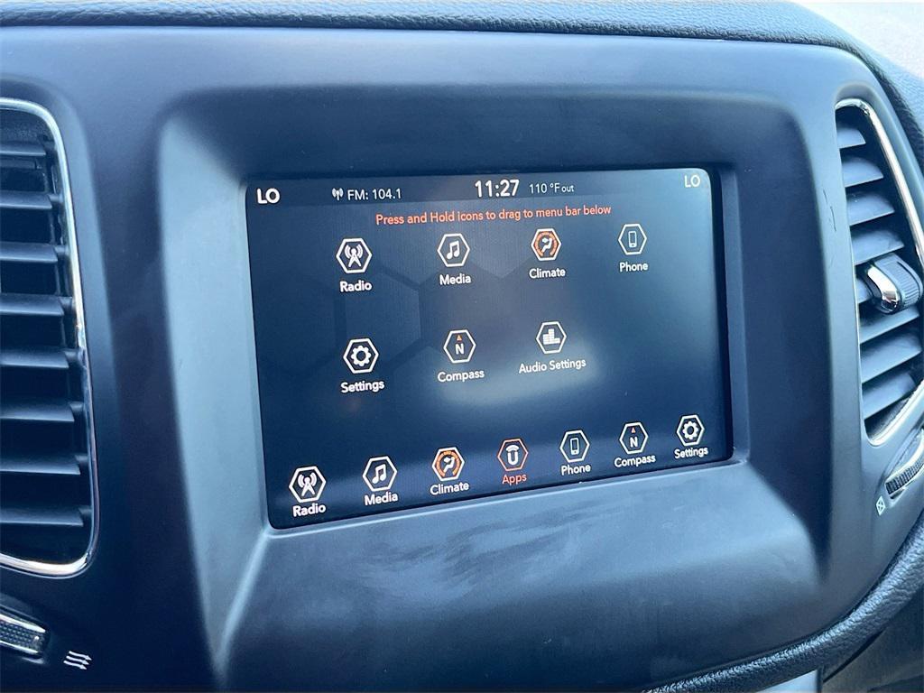 used 2021 Jeep Compass car, priced at $15,000