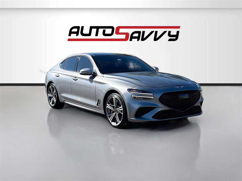 used 2025 Genesis G70 car, priced at $36,400