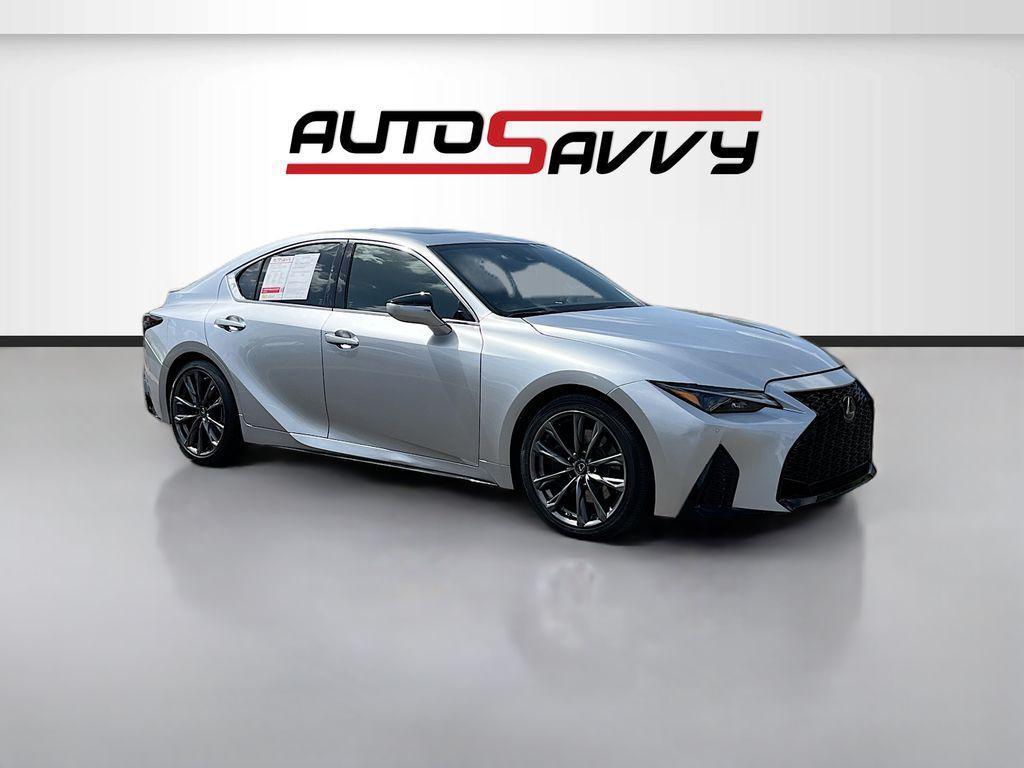 used 2022 Lexus IS 350 car, priced at $37,600