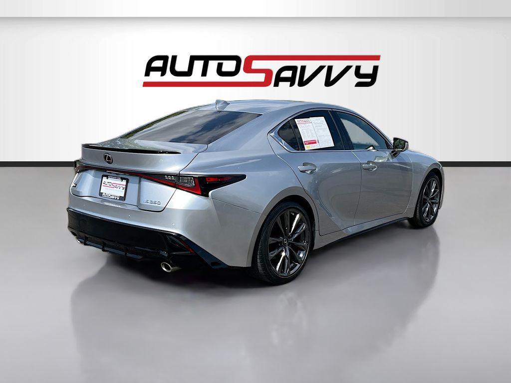 used 2022 Lexus IS 350 car, priced at $37,600