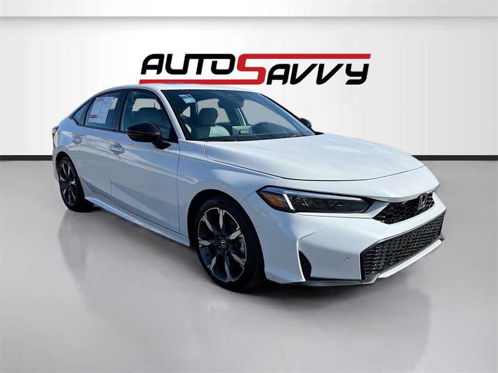 used 2025 Honda Civic Hybrid car, priced at $25,500