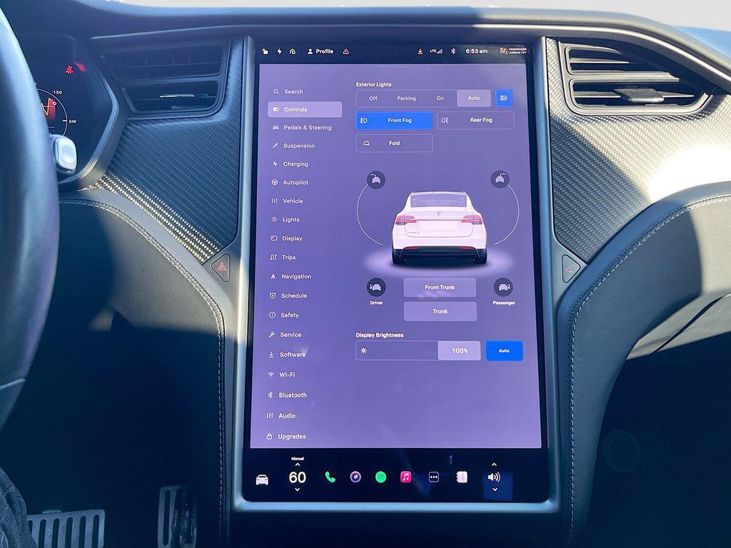 used 2020 Tesla Model X car, priced at $32,200