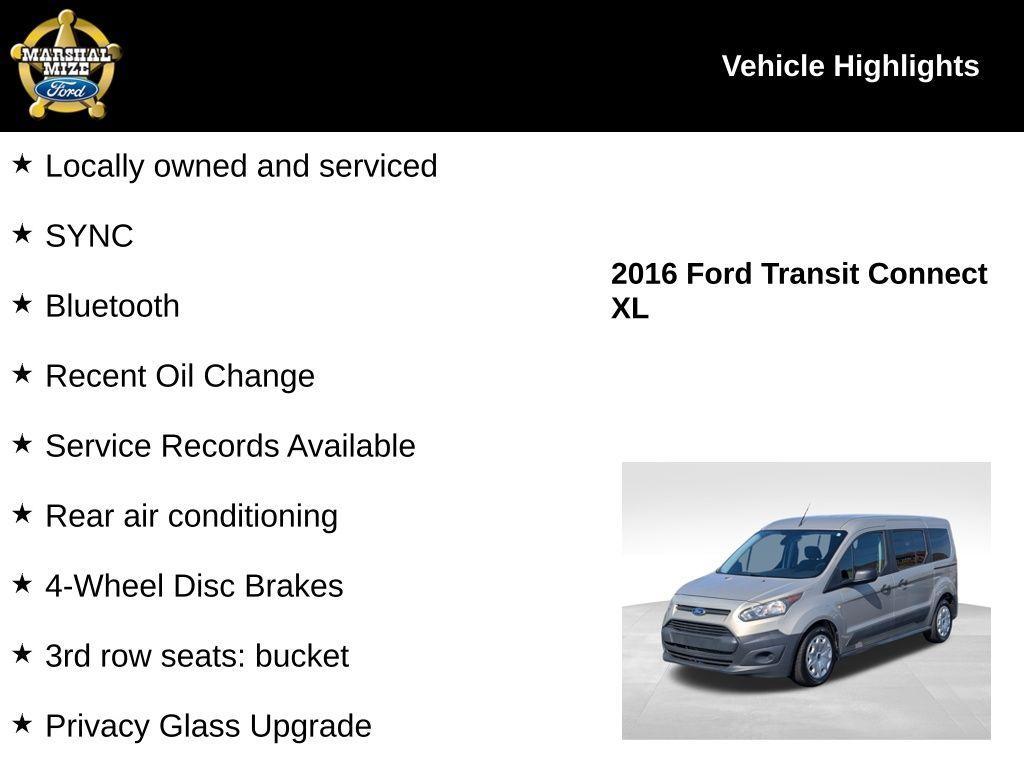 used 2016 Ford Transit Connect car, priced at $17,826