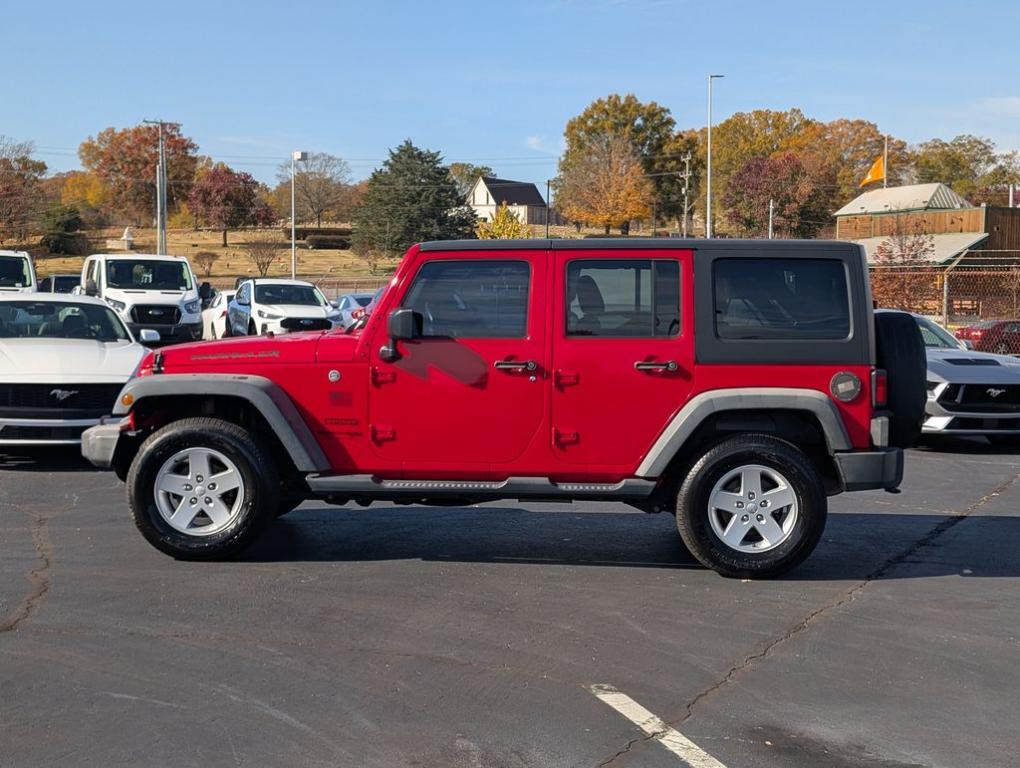 used 2018 Jeep Wrangler JK Unlimited car, priced at $15,000