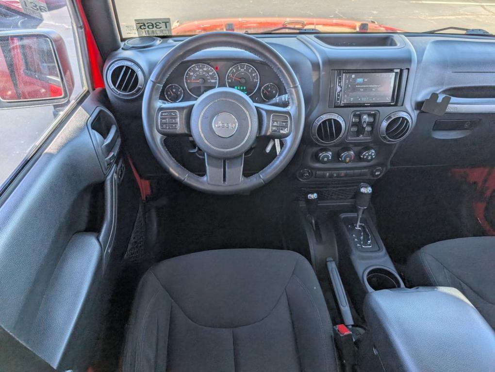 used 2018 Jeep Wrangler JK Unlimited car, priced at $15,000