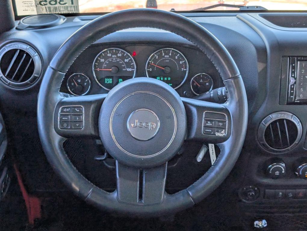 used 2018 Jeep Wrangler JK Unlimited car, priced at $15,000