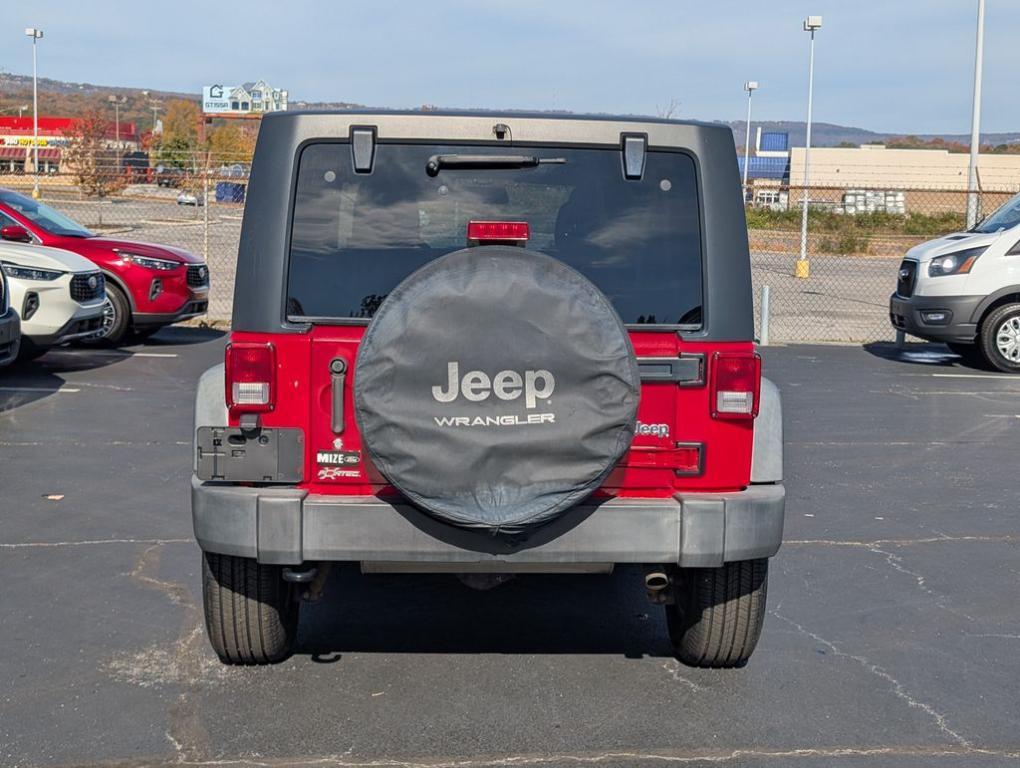 used 2018 Jeep Wrangler JK Unlimited car, priced at $15,000