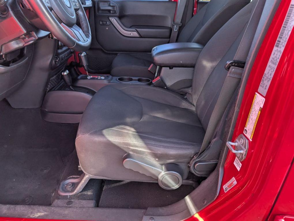 used 2018 Jeep Wrangler JK Unlimited car, priced at $15,000