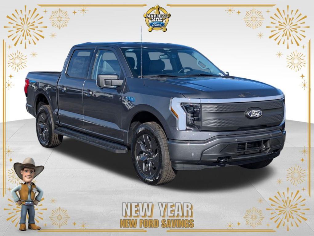 new 2025 Ford F-150 Lightning car, priced at $64,228