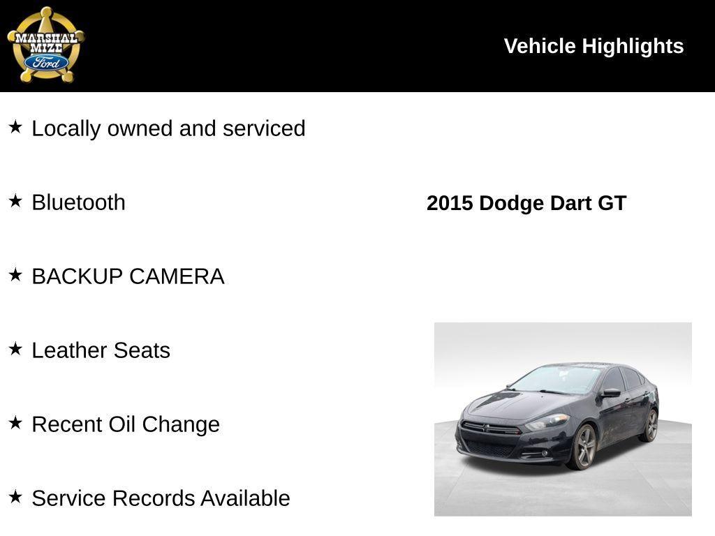 used 2015 Dodge Dart car, priced at $6,000