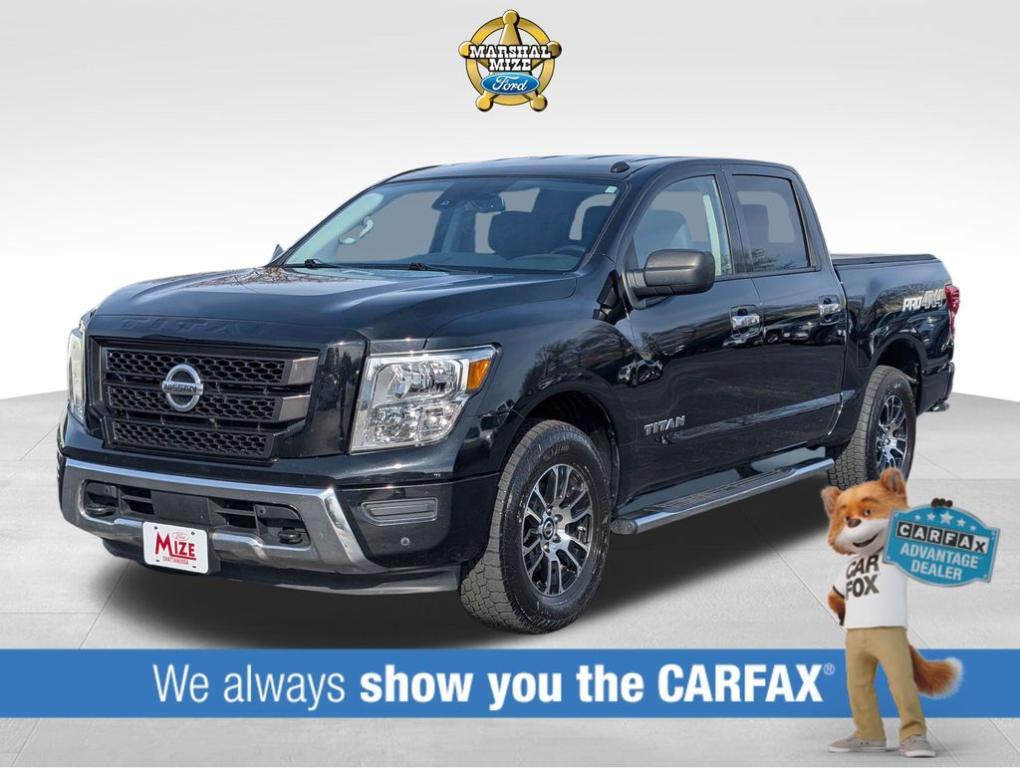 used 2021 Nissan Titan car, priced at $25,000