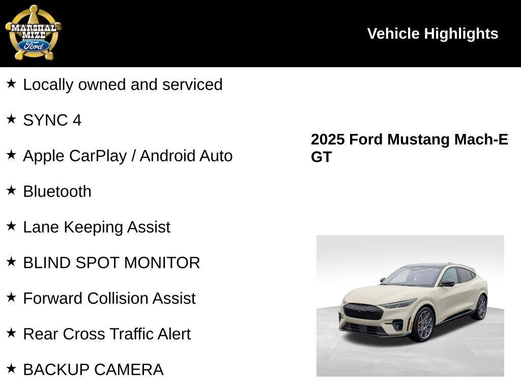 used 2025 Ford Mustang Mach-E car, priced at $42,409