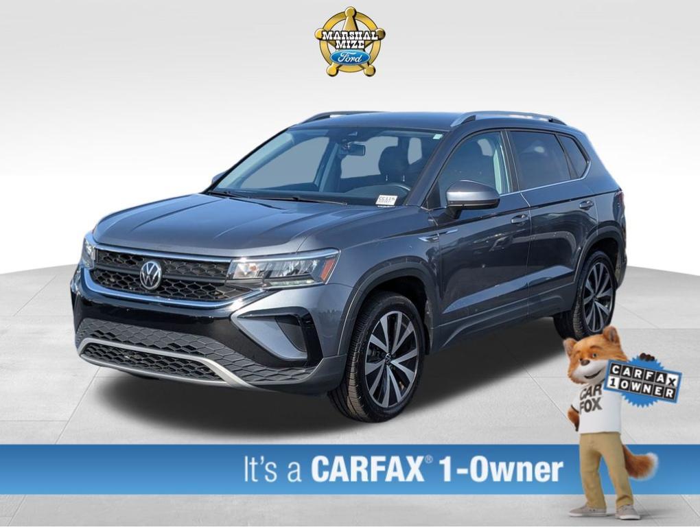 used 2022 Volkswagen Taos car, priced at $16,047