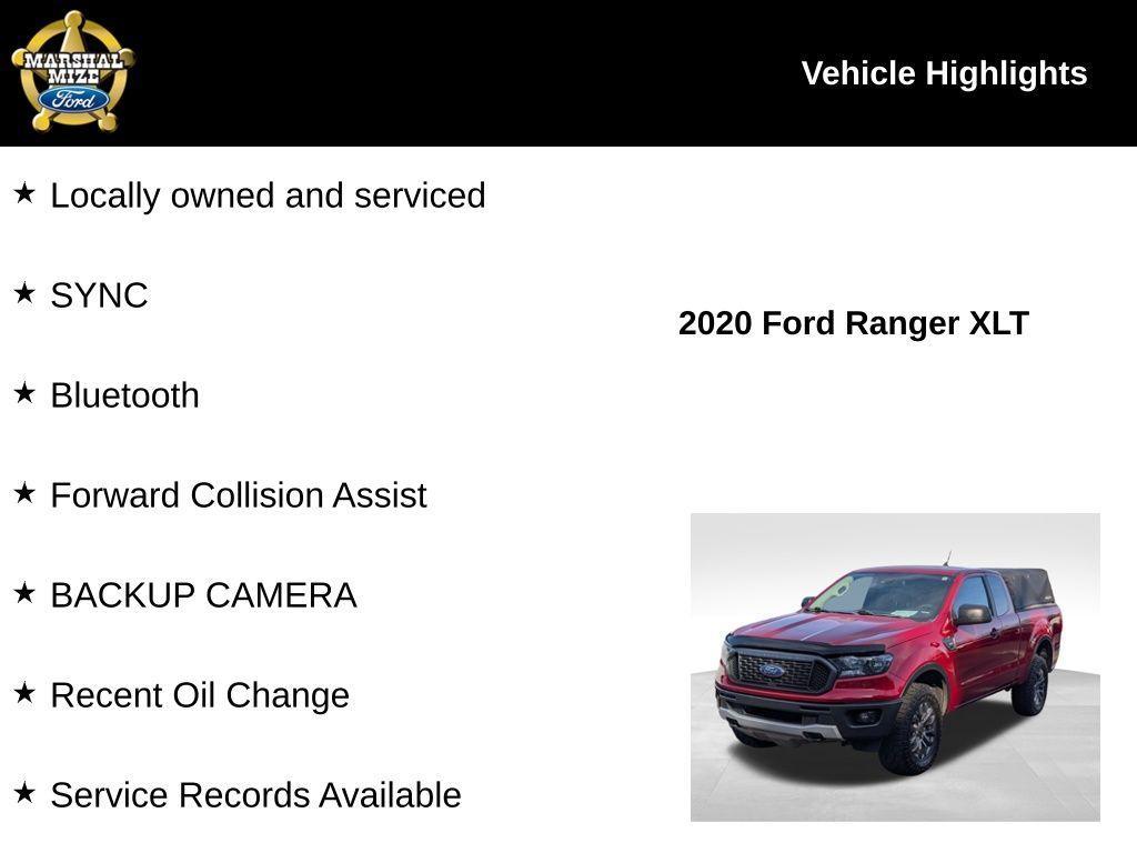 used 2020 Ford Ranger car, priced at $18,816