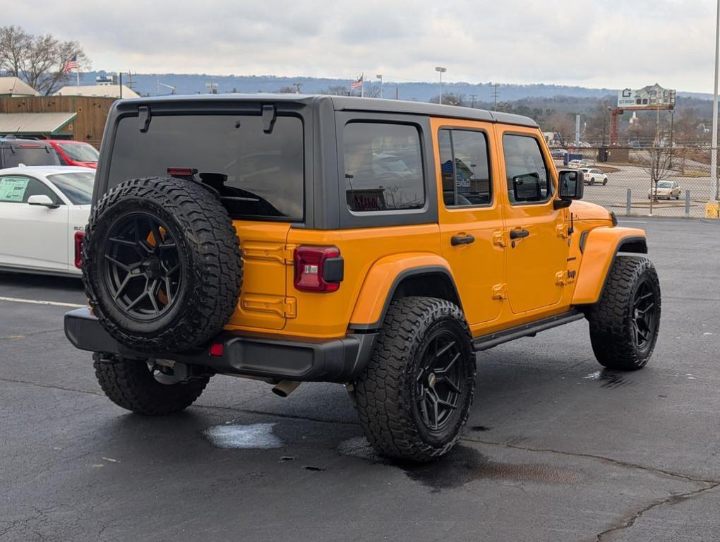 used 2021 Jeep Wrangler Unlimited car, priced at $29,000