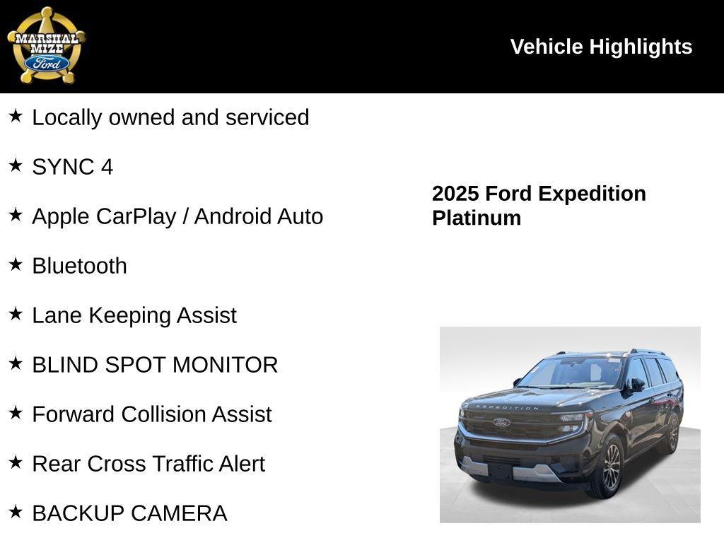 used 2025 Ford Expedition car, priced at $70,000