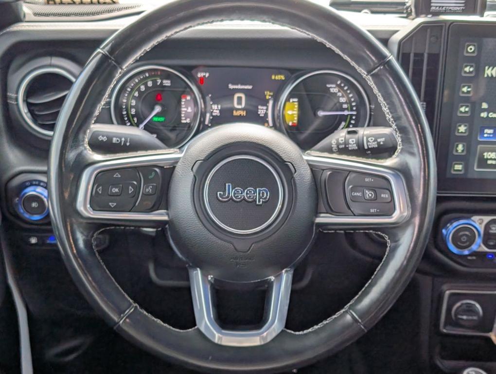 used 2022 Jeep Wrangler Unlimited 4xe car, priced at $37,500