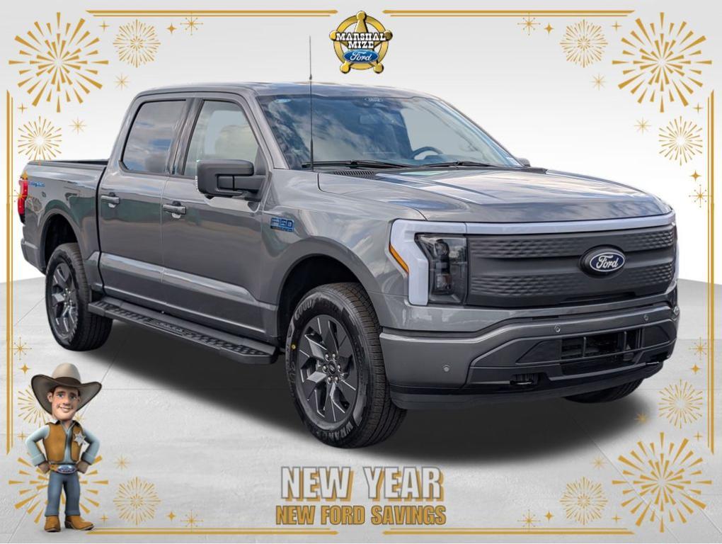 new 2025 Ford F-150 Lightning car, priced at $57,980