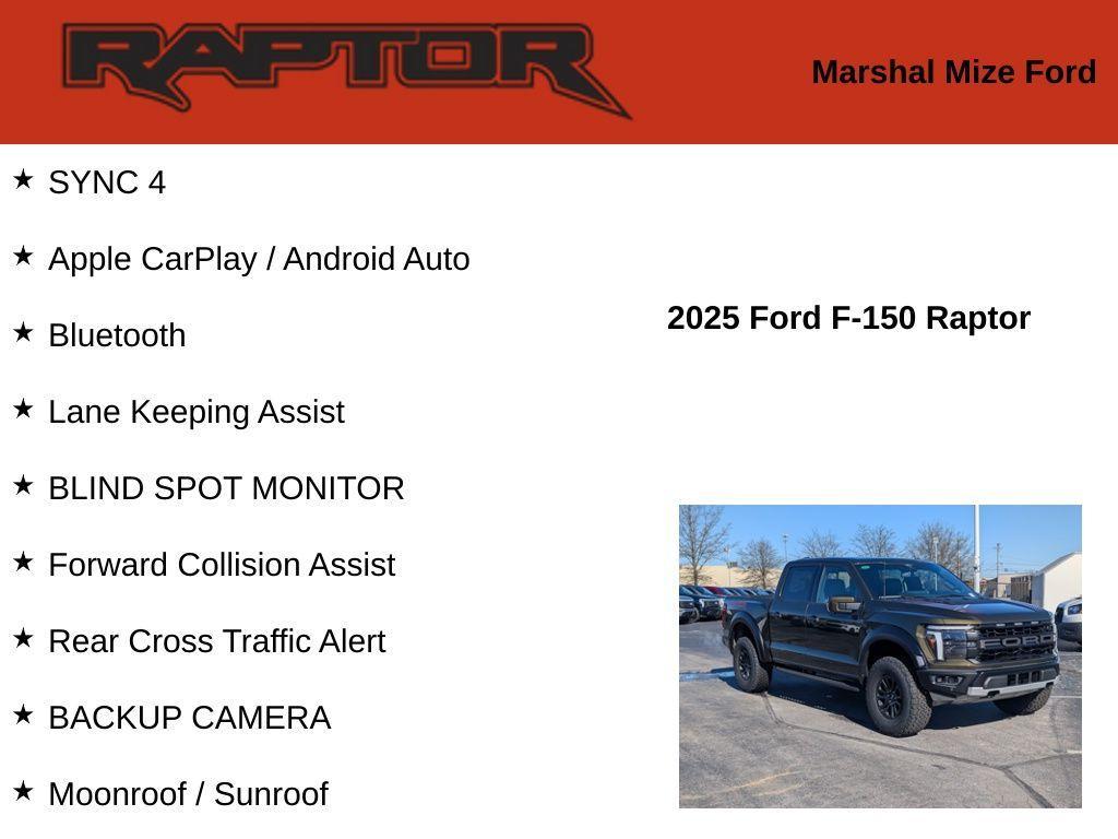 new 2025 Ford F-150 car, priced at $80,115