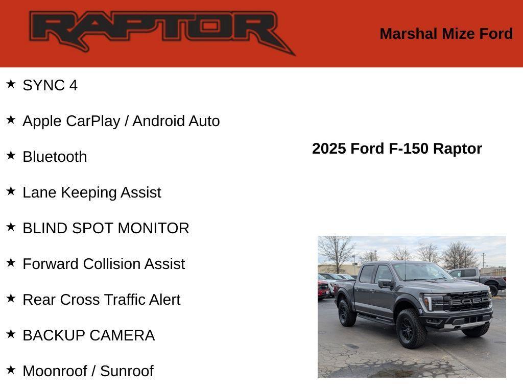 new 2025 Ford F-150 car, priced at $83,285