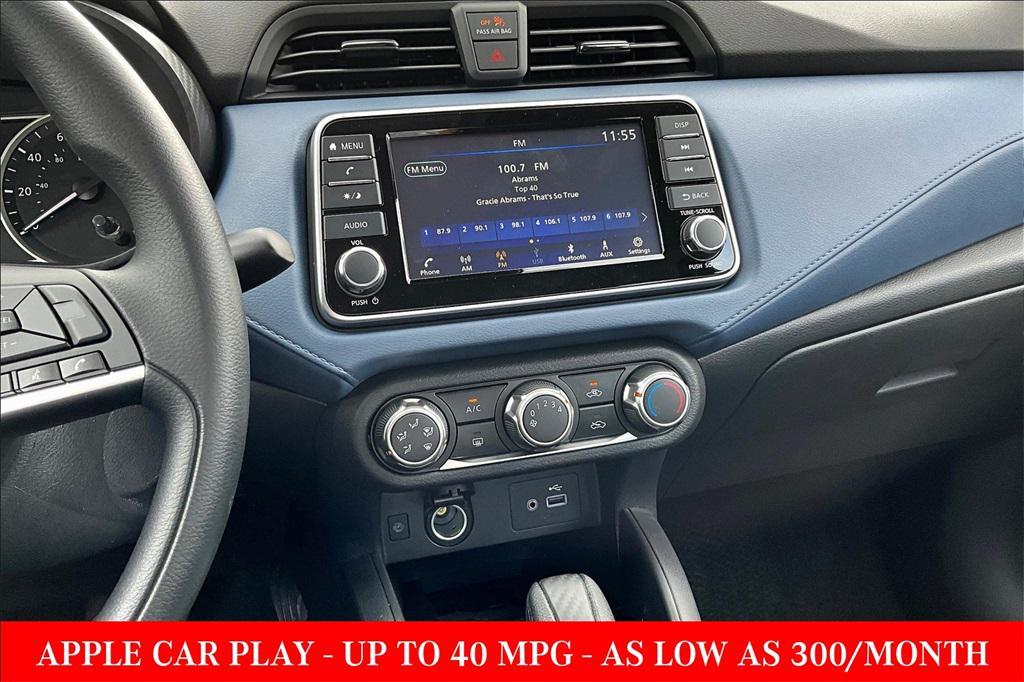 new 2025 Nissan Versa car, priced at $19,245