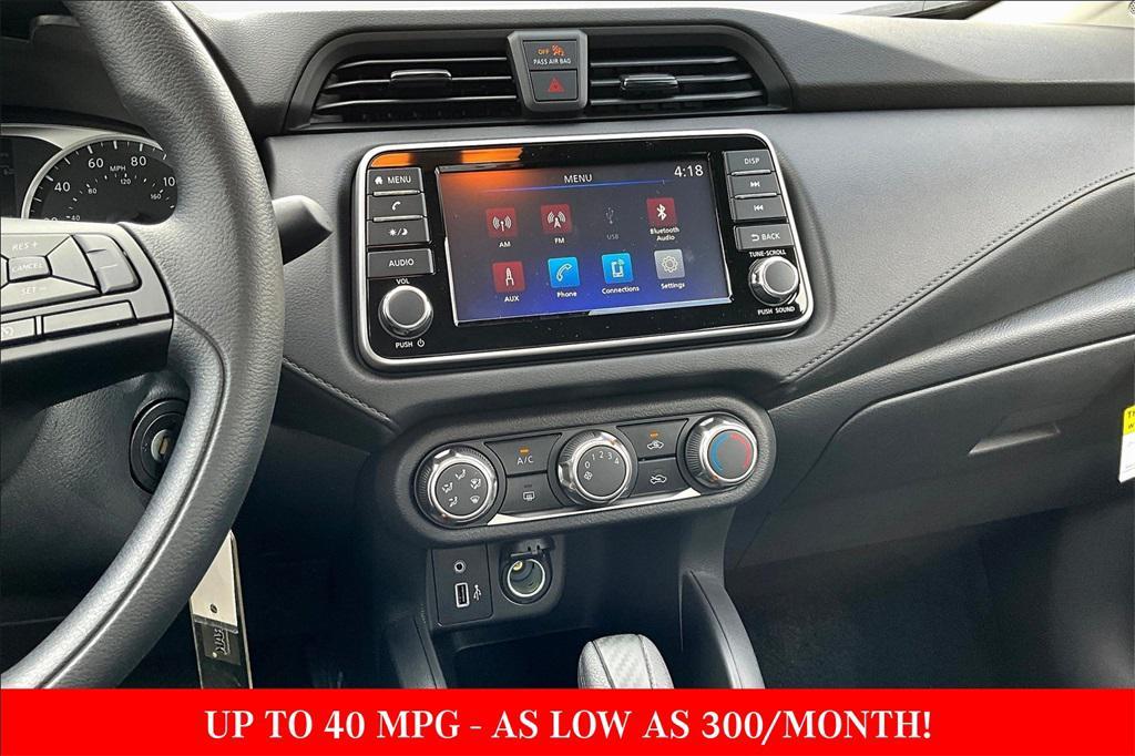 new 2025 Nissan Versa car, priced at $18,445