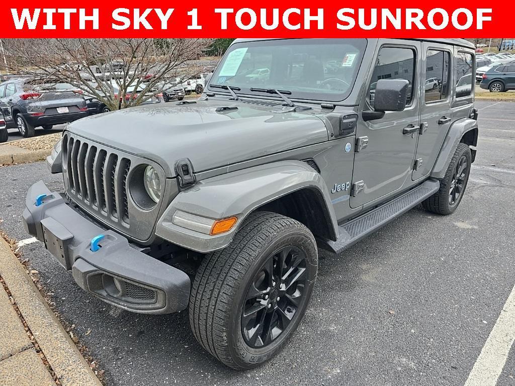 used 2023 Jeep Wrangler 4xe car, priced at $30,999