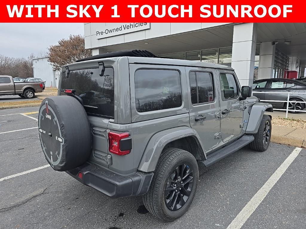 used 2023 Jeep Wrangler 4xe car, priced at $30,999