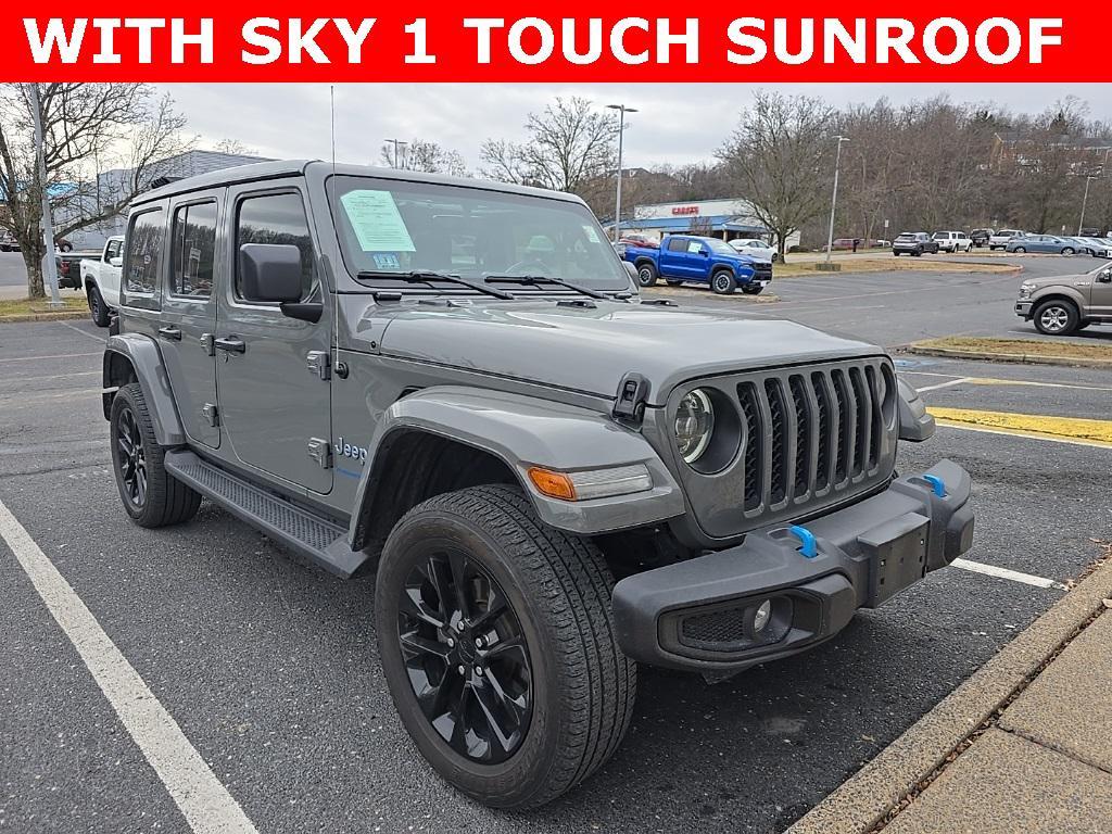 used 2023 Jeep Wrangler 4xe car, priced at $30,999
