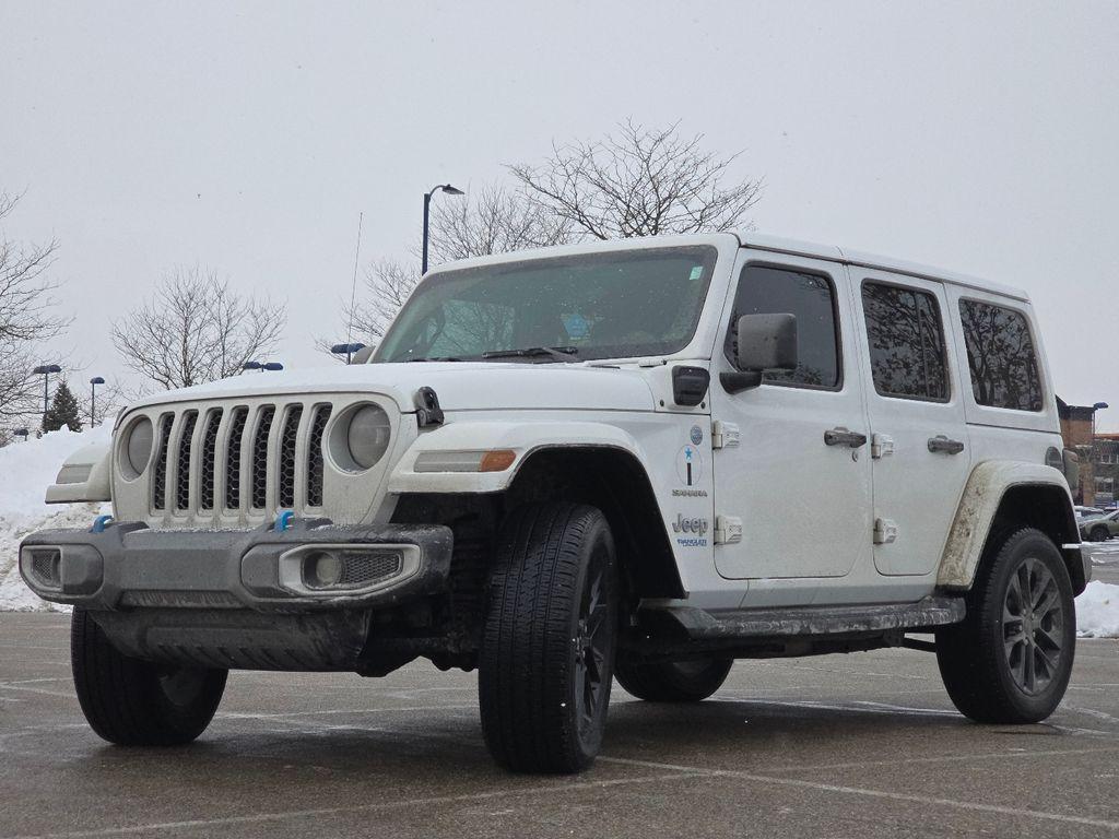 used 2022 Jeep Wrangler Unlimited 4xe car, priced at $21,545