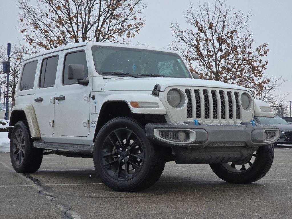 used 2022 Jeep Wrangler Unlimited 4xe car, priced at $21,545