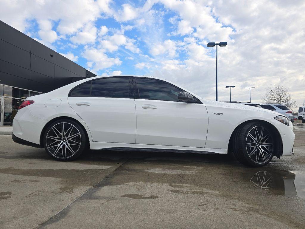 used 2025 Mercedes-Benz AMG C 43 car, priced at $59,362