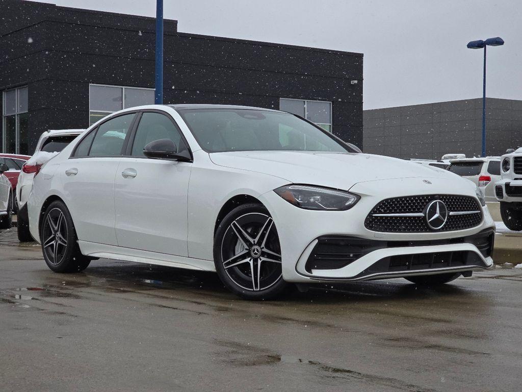 used 2023 Mercedes-Benz C-Class car, priced at $36,769