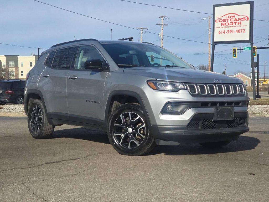 used 2022 Jeep Compass car, priced at $15,000