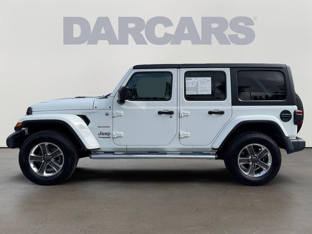 used 2021 Jeep Wrangler Unlimited car, priced at $31,316