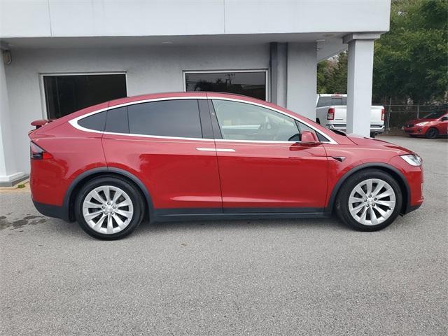 used 2018 Tesla Model X car, priced at $24,700