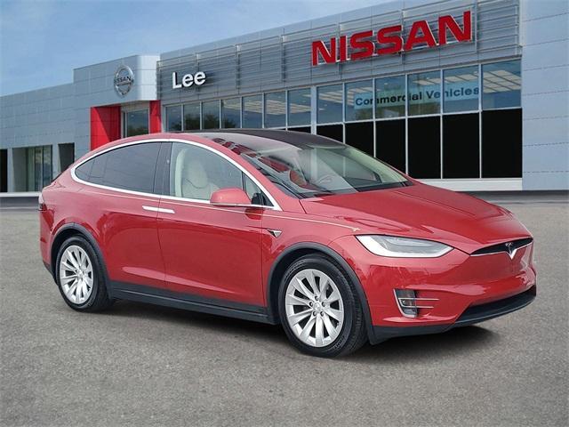 used 2018 Tesla Model X car, priced at $24,700