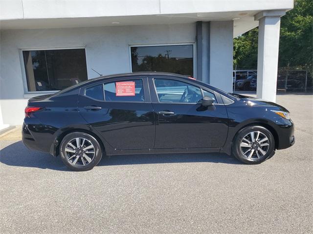 used 2025 Nissan Versa car, priced at $18,400
