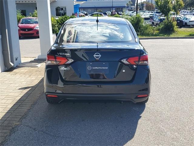 used 2025 Nissan Versa car, priced at $18,400