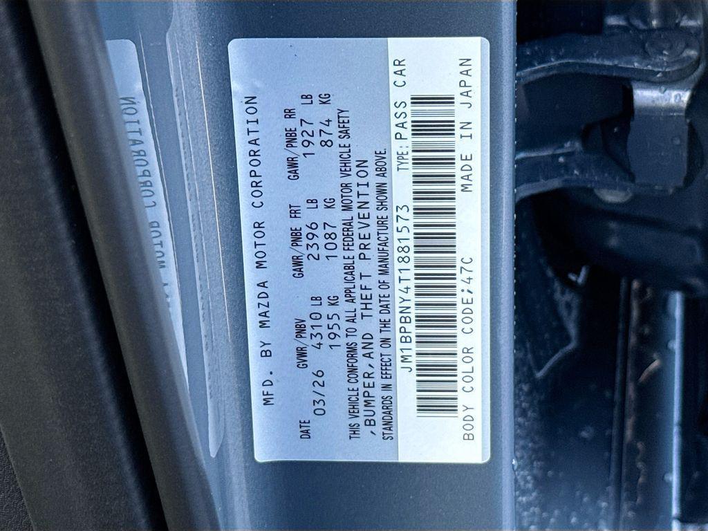 new 2026 Mazda Mazda3 car, priced at $40,324