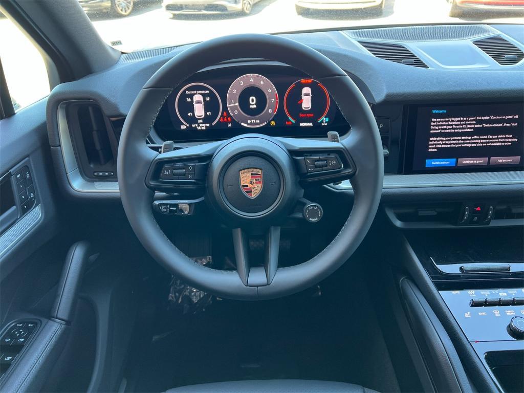 new 2025 Porsche Cayenne car, priced at $95,385