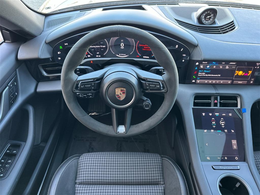 used 2025 Porsche Taycan car, priced at $114,999