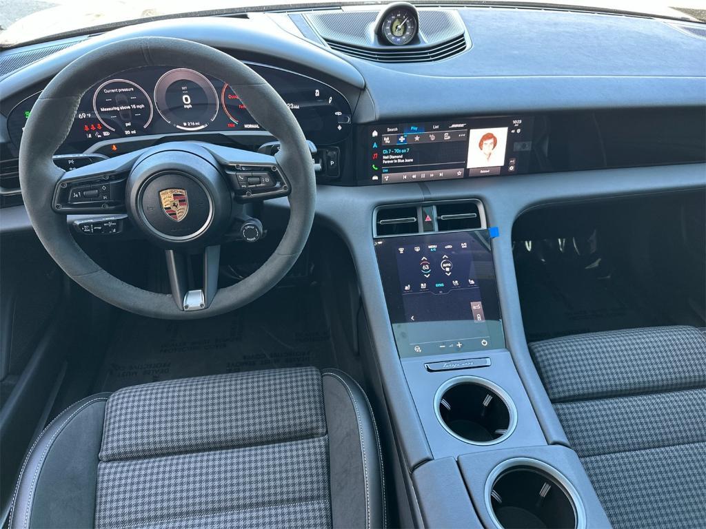 used 2025 Porsche Taycan car, priced at $114,999
