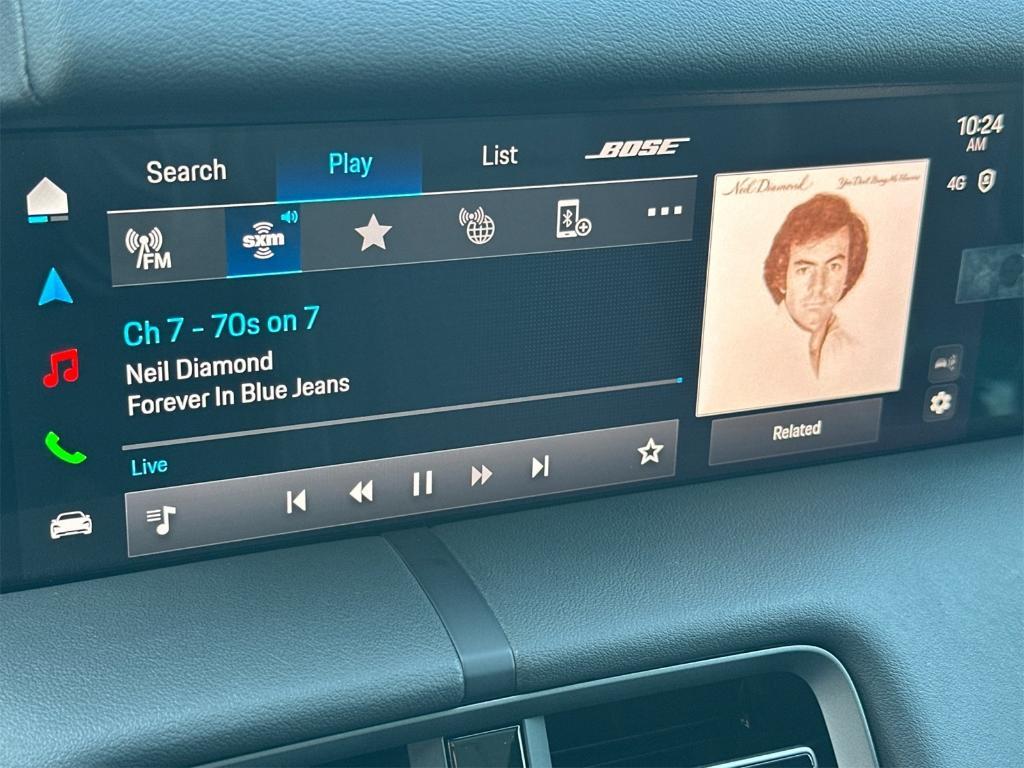 used 2025 Porsche Taycan car, priced at $114,999